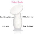 Mit Deckel Bpa Free Baby Manual Milk Saver Collector Customized Logo Silikon Milchpumpe Handbuch